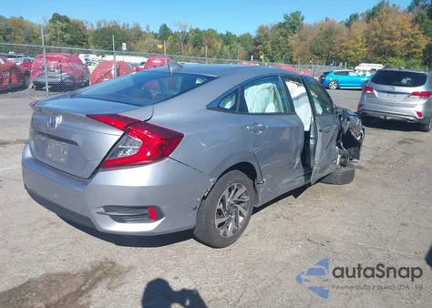 2017 Honda Civic Ex z USA, uszkodzony, nr VIN 2HGFC2F77HH523591